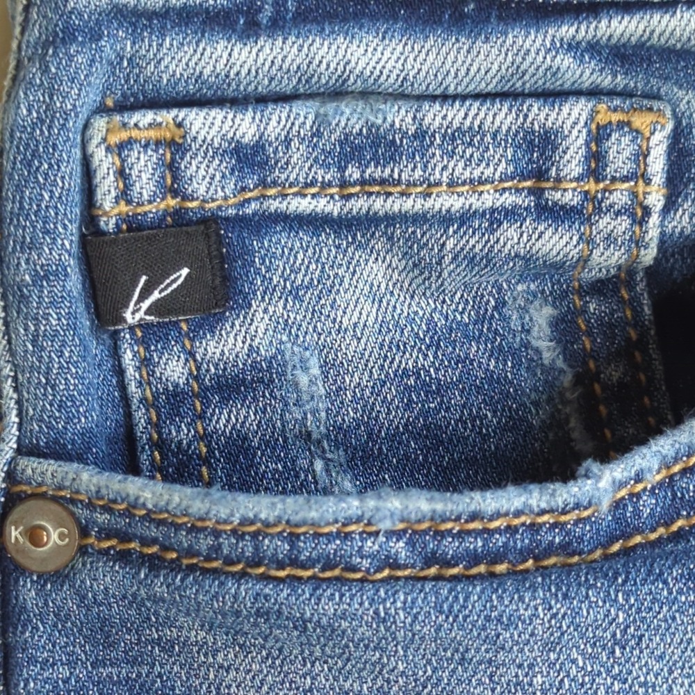 Kancan Maurice's Exclusive Jeans Distressed Stretch Sz 29 Skinny Leg Button Fly - Picture 14 of 14